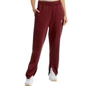 Anine Bing Burgundy Track Pants